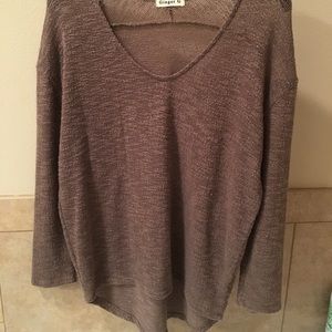 Ginger G Brown Sweater
